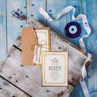 Sünnet <b class='text-danger'>Davetiyesi</b> 30303