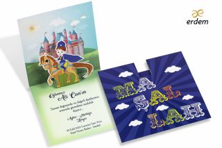 Erdem Sünnet Davetiye 80915