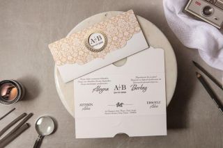 Wedding Davetiye 8307