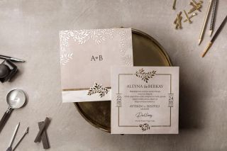 Wedding Davetiye 8394