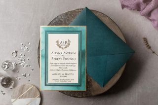 Wedding Davetiye 8443