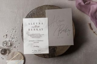 Wedding Davetiye 8444