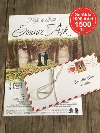 Eko Kampanyalı Davetiye 1296