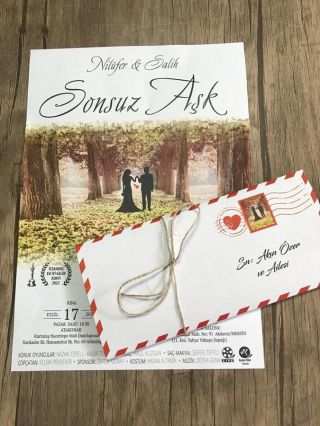 Eko Kampanyalı Davetiye 1296