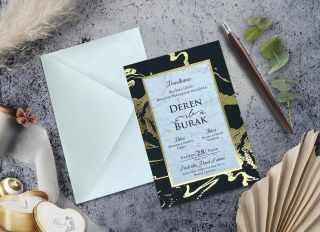 Elegance Davetiye 7042