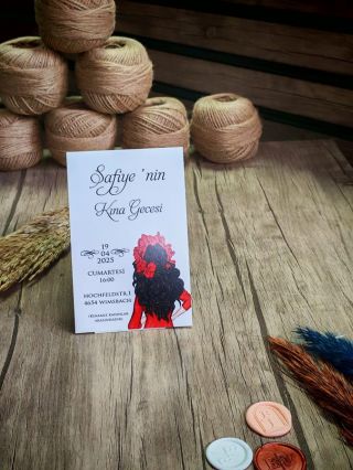 Kına <b class='text-danger'>Davetiyeleri</b>