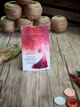 Kına <b class='text-danger'>Davetiyesi</b>