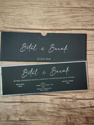 Lüks Butik Davetiye 315