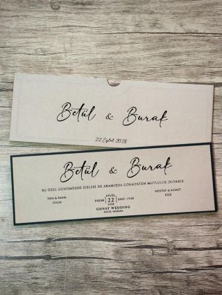 Lüks Butik Davetiye 325