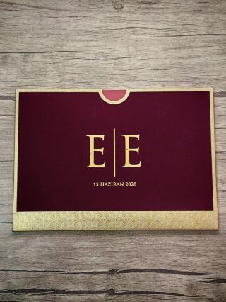 Lüks Butik Davetiye 326