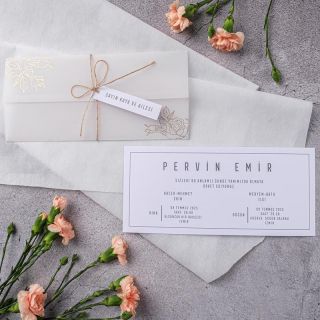 Stylish Davetiye 10356