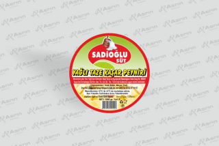 Yuvarlak Peynir Etiketi