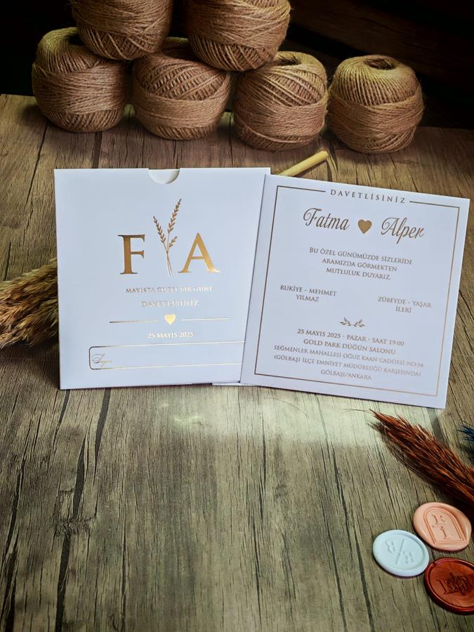 Eko Kampanyalı Davetiye 1295